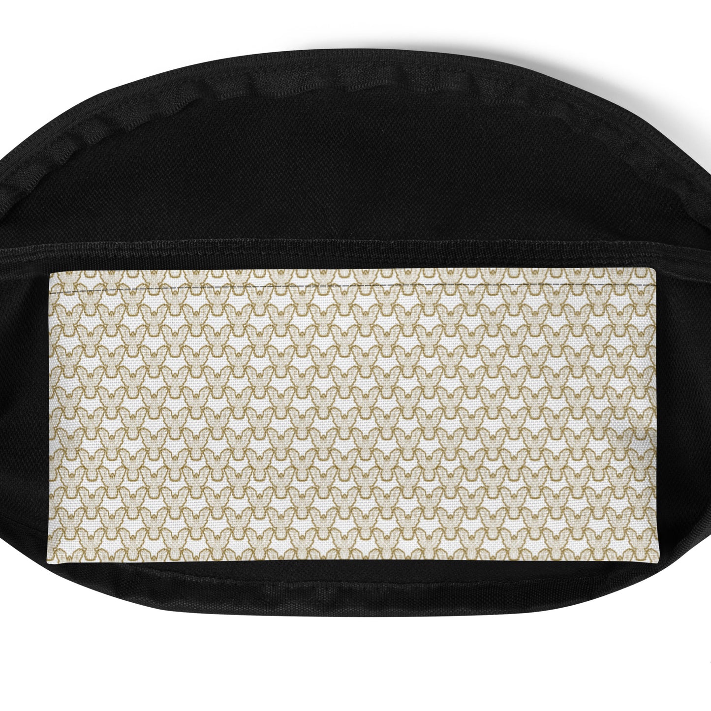 Fanny Pack Falcon US-1 Logo Signature Collection on Gold\Black