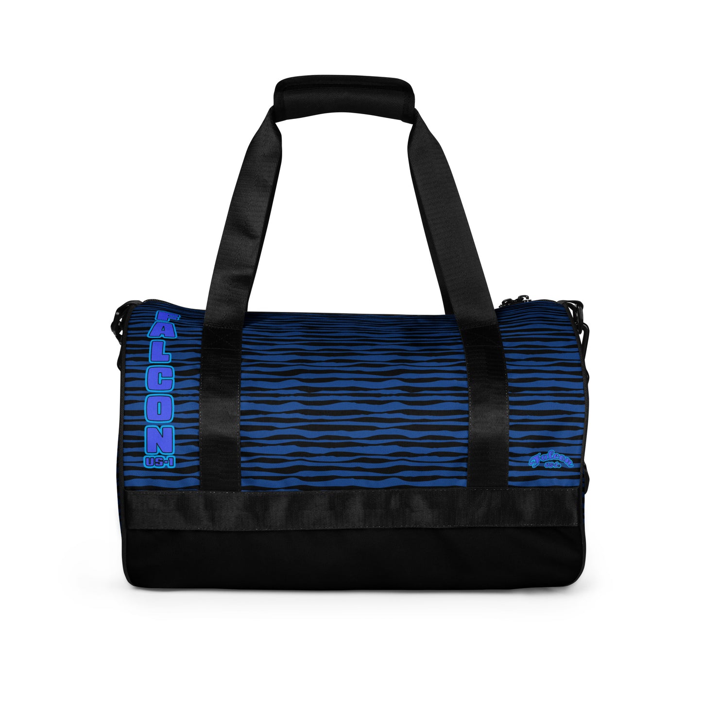 gym bag- Blue Falcon Logo- Blue\Black bag
