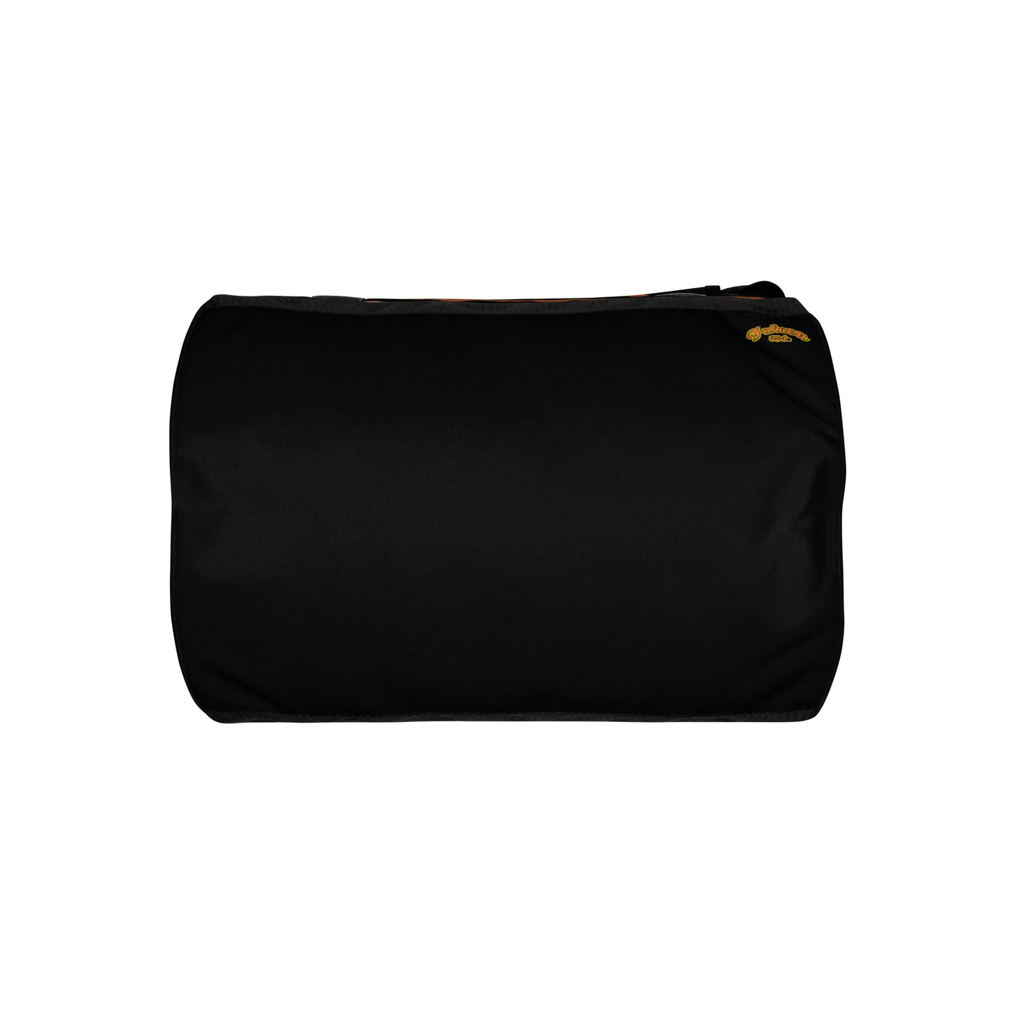 gym bag- White\Gold Falcon Logo-Black\Gold bag