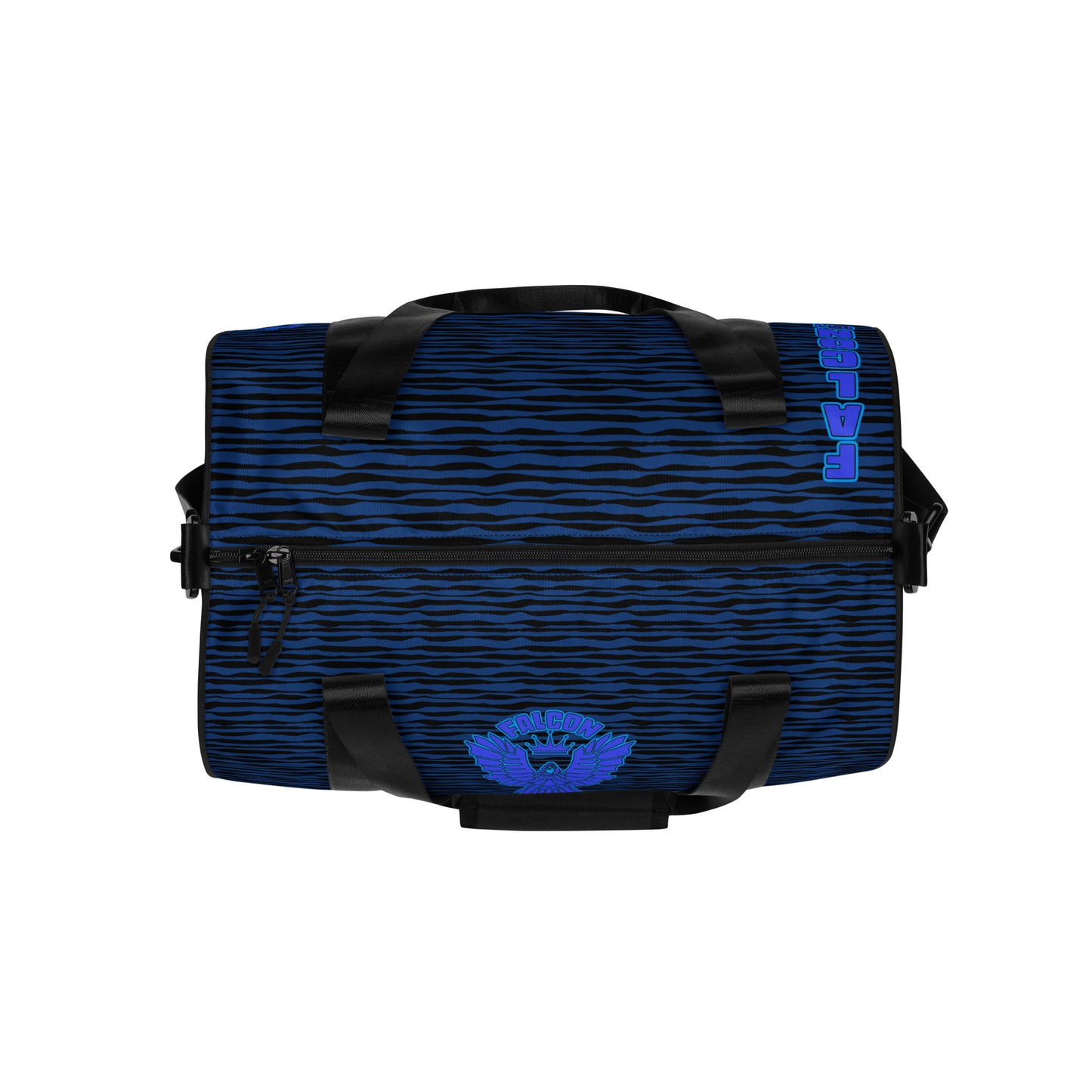 gym bag- Blue Falcon Logo- Blue\Black bag