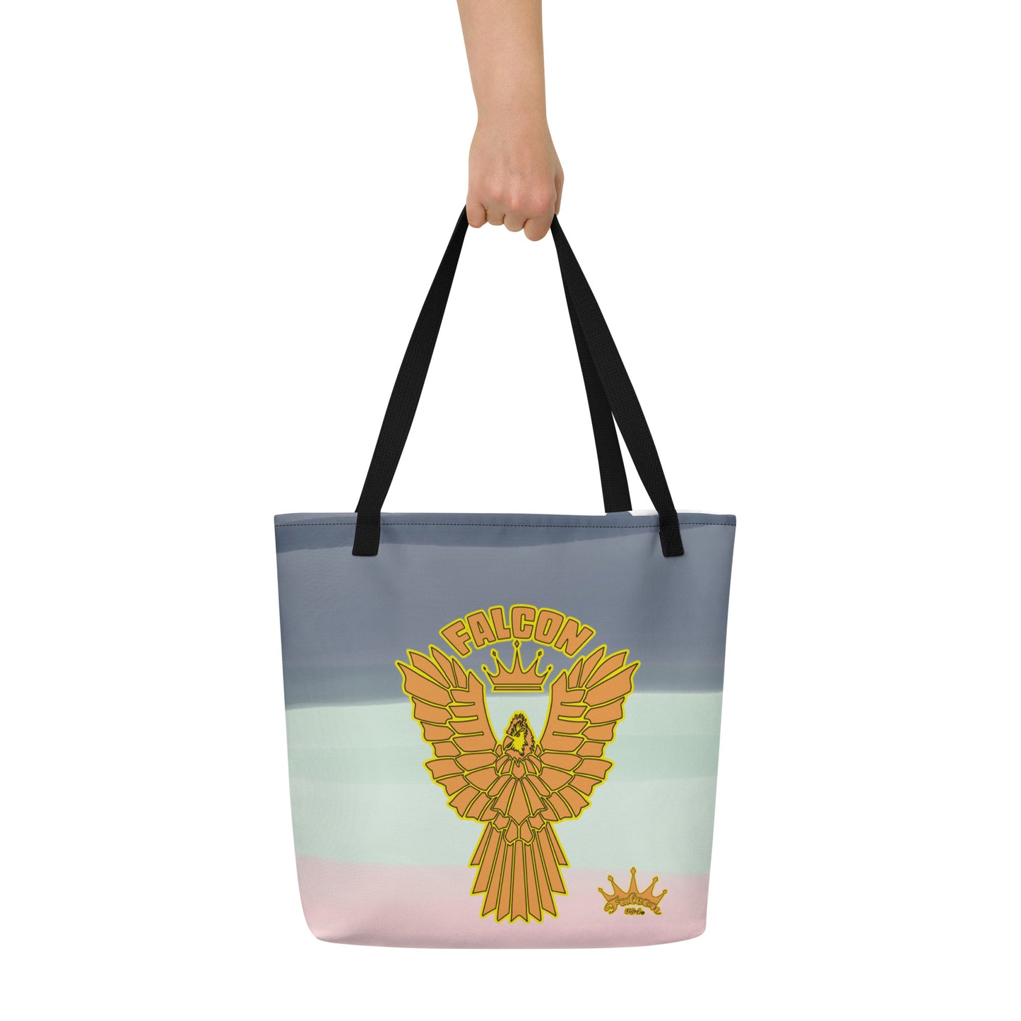 Large Tote Bag - Pink Mist