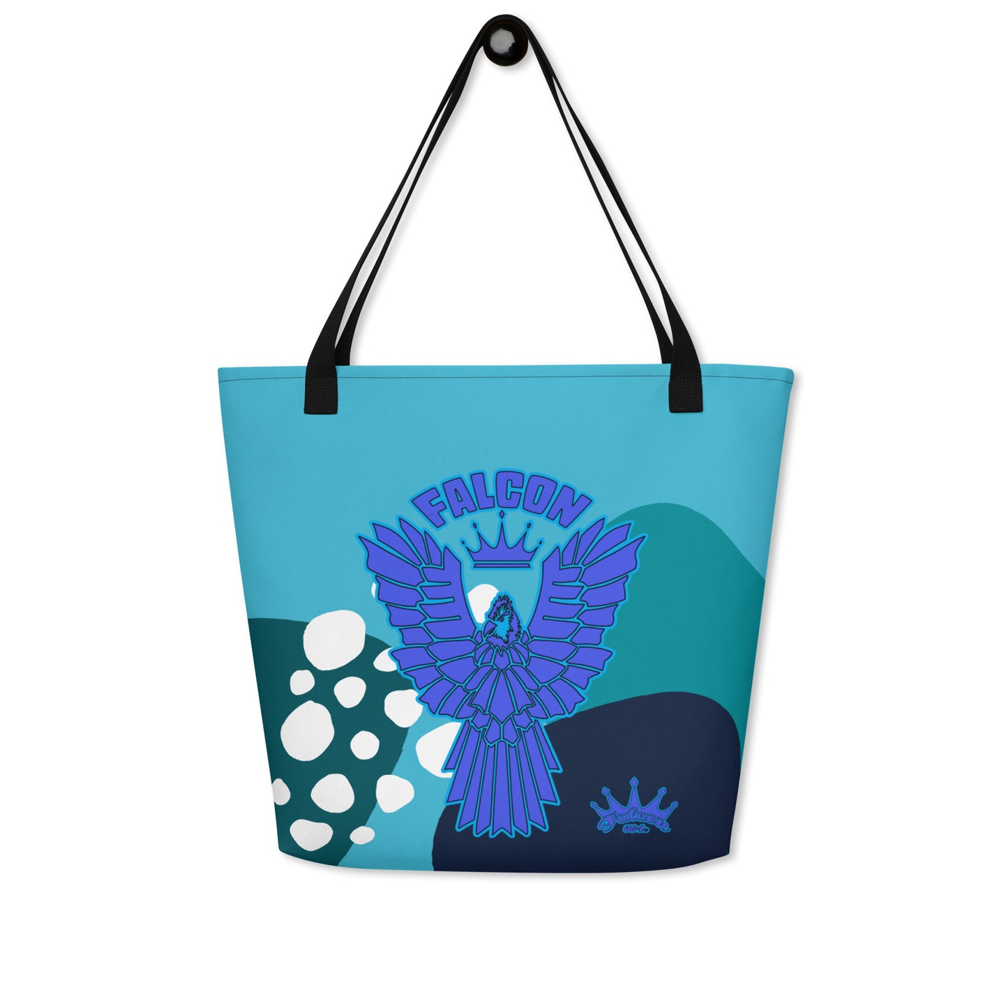 Large Tote Bag - Deep Blue
