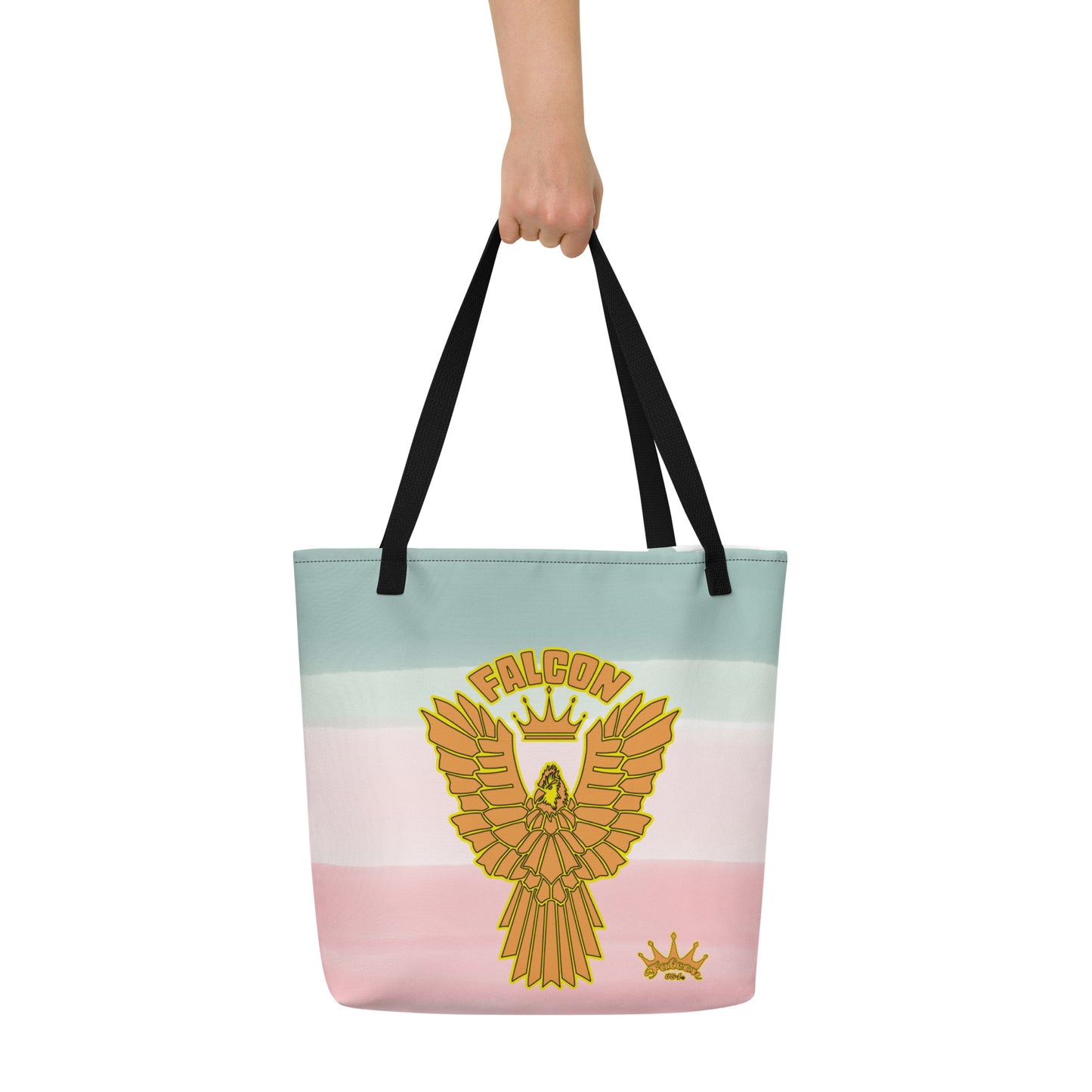 Large Tote Bag - Pink Mist