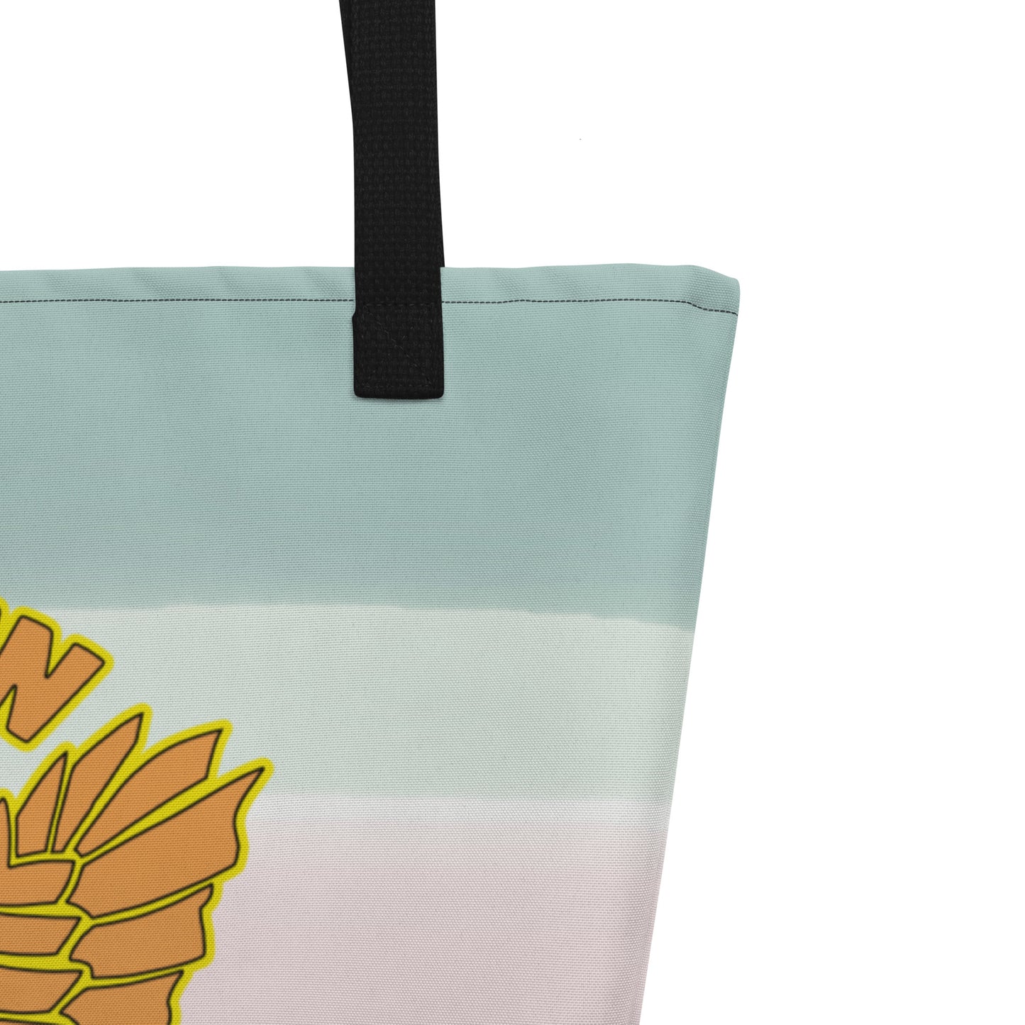 Large Tote Bag - Pink Mist