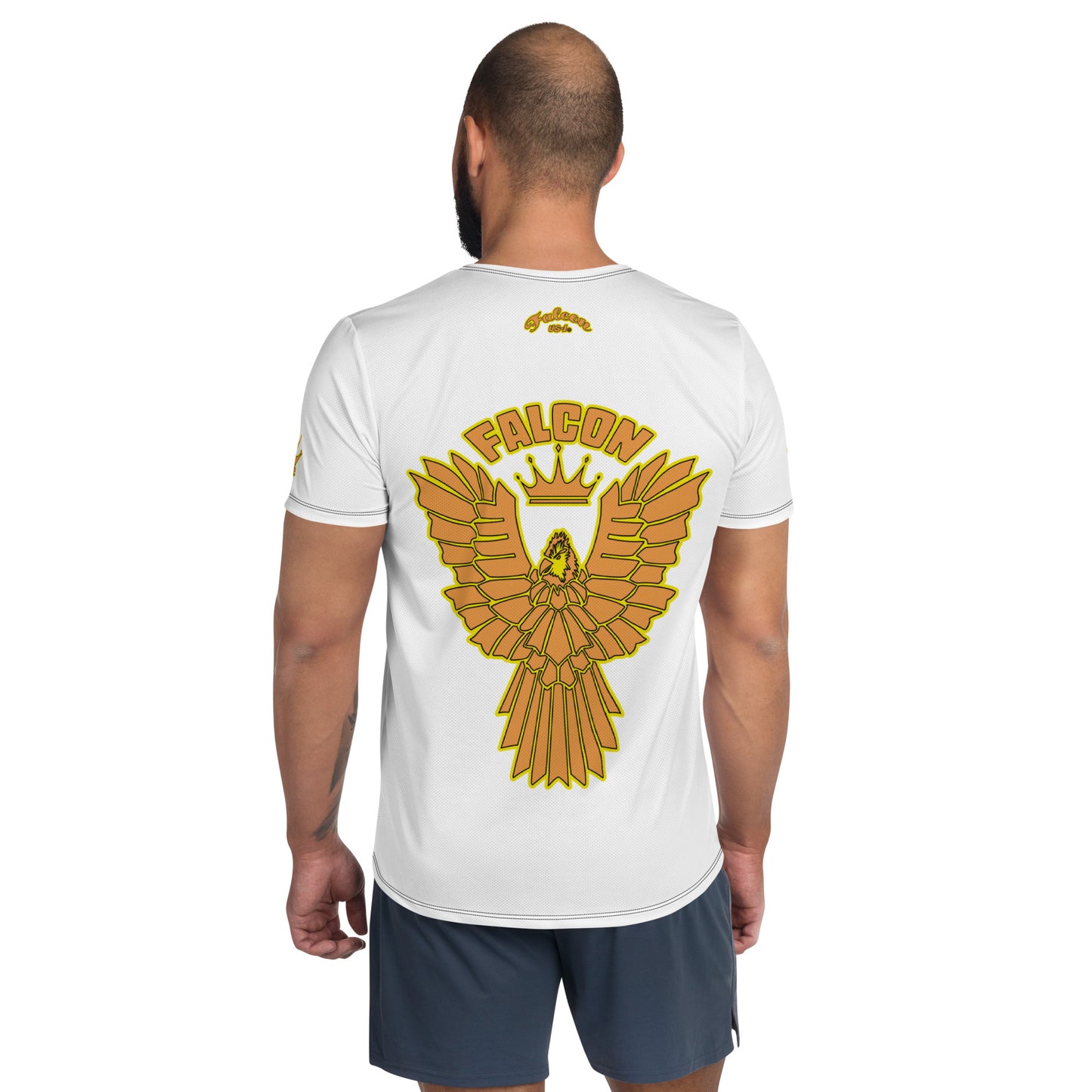 Men's Athletic T-shirt - FALCON US-1 Gold Logo