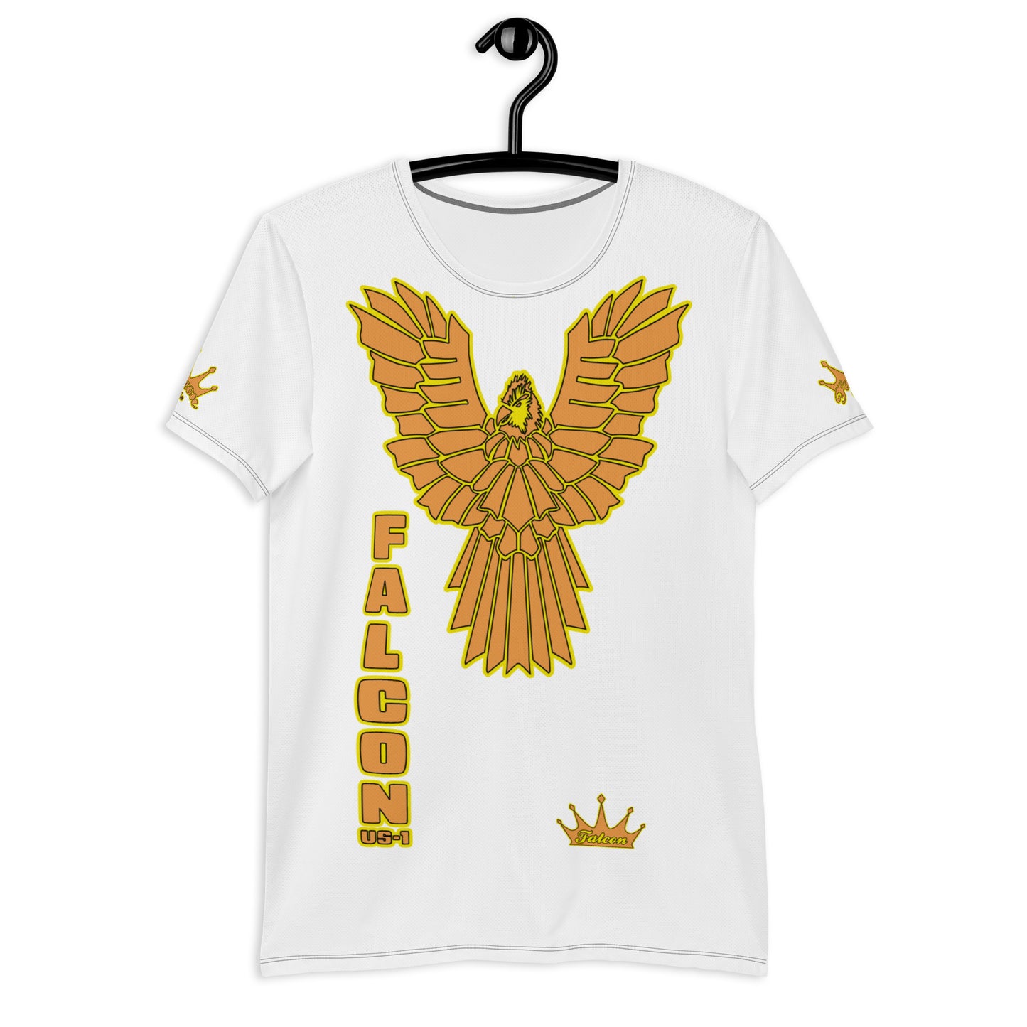 Men's Athletic T-shirt - FALCON US-1 Gold Logo