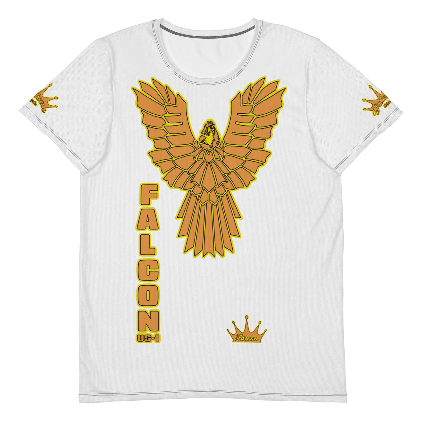 Men's Athletic T-shirt - FALCON US-1 Gold Logo