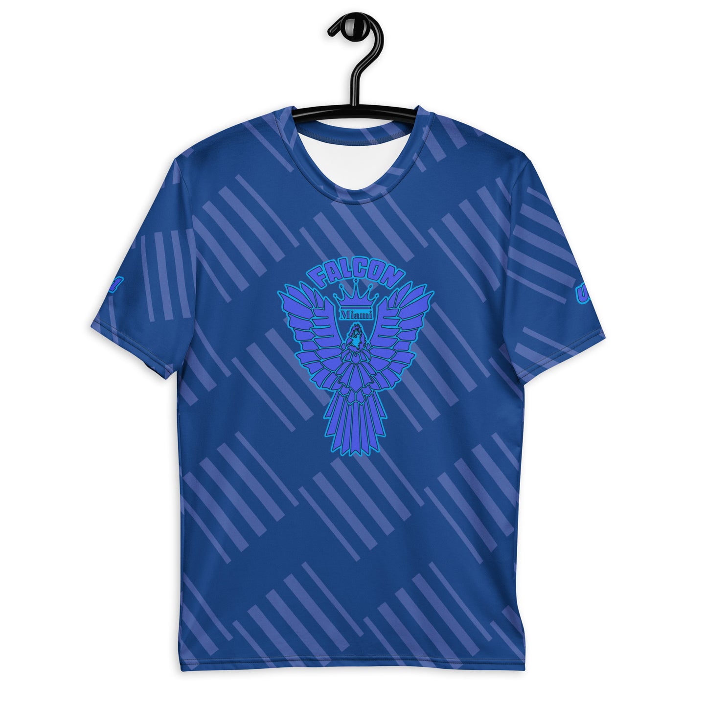 Crew Neck Air Dry Men's t-shirt - Blue Falcon Logo