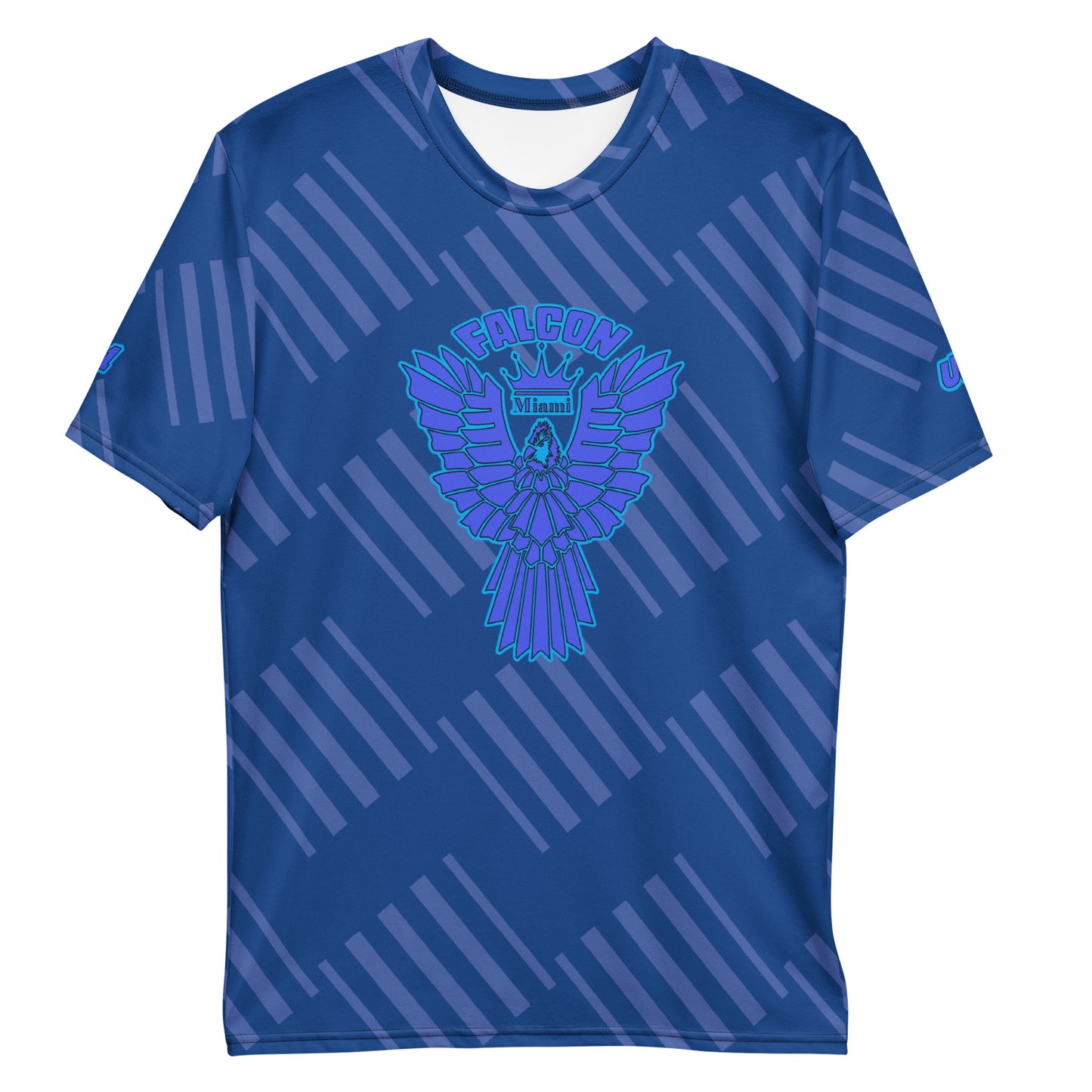Crew Neck Air Dry Men's t-shirt - Blue Falcon Logo