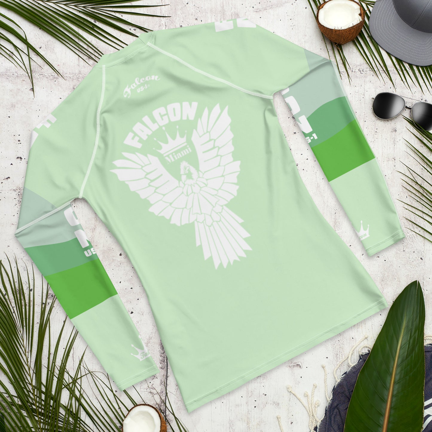 Men's Rash Guard - Key Lime Fresh