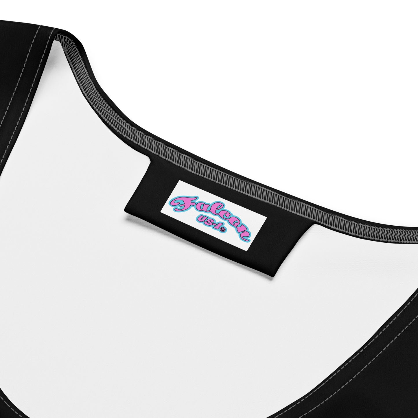 Women's Fitted Tank Top - Falcon Retro Pink Logo