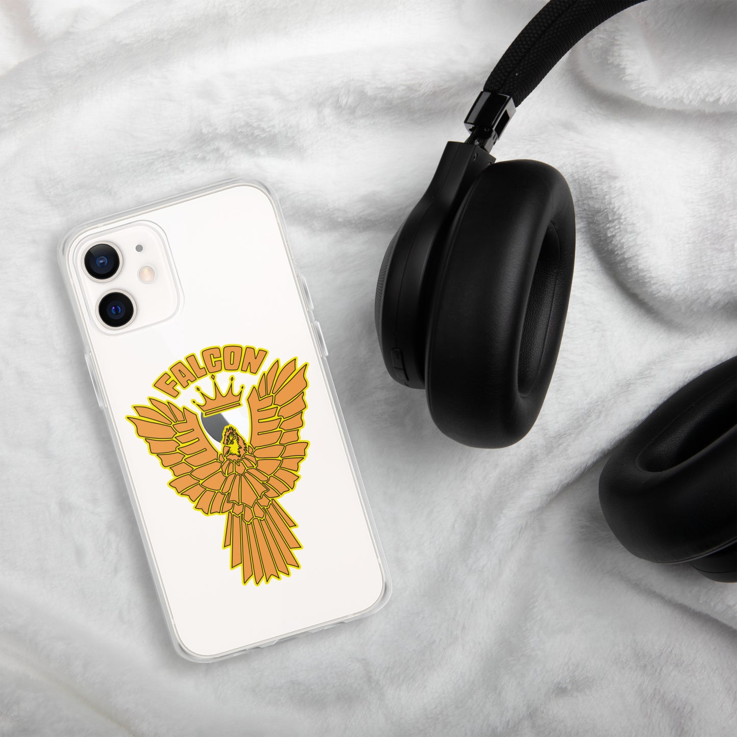 Clear Case for iPhone® - Falcon Gold Logo
