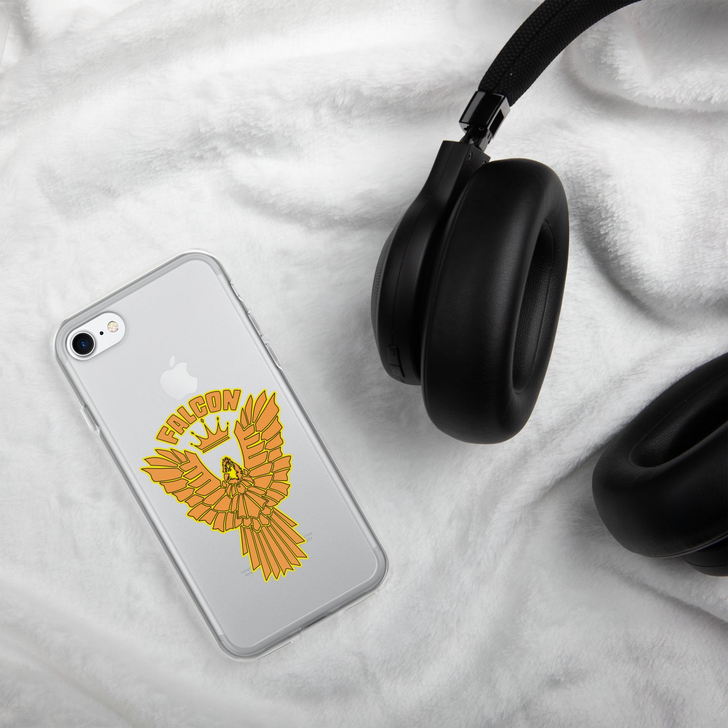 Clear Case for iPhone® - Falcon Gold Logo