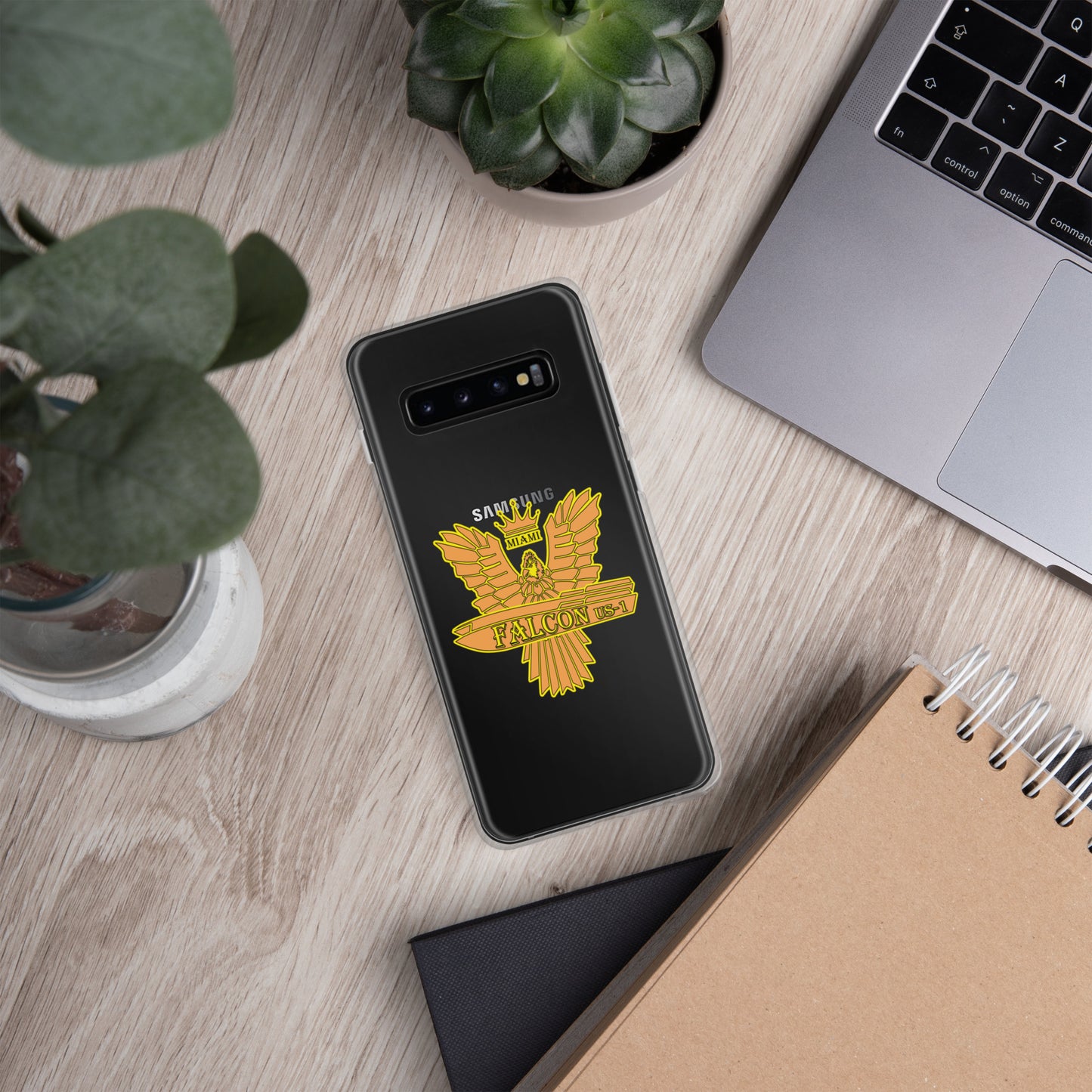 Clear Case for Samsung® - Falcon Gold Logo