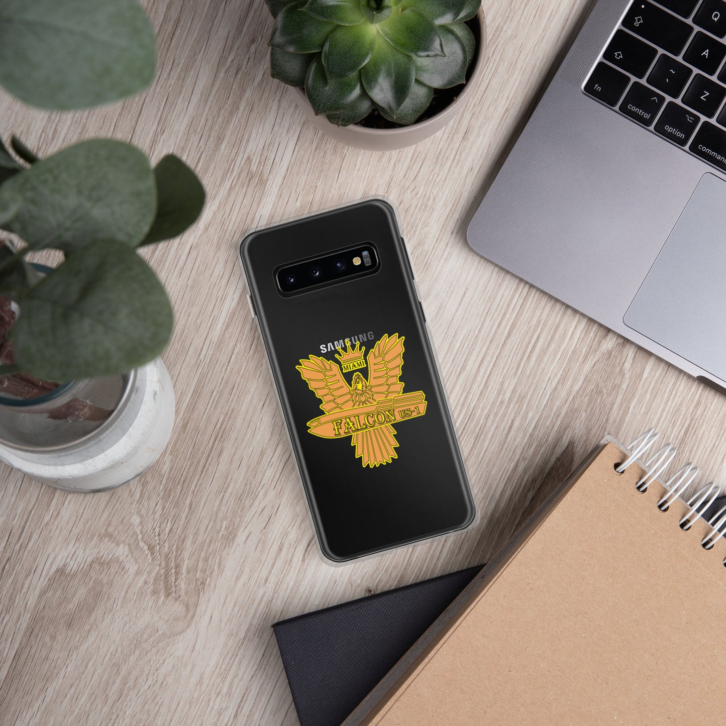 Clear Case for Samsung® - Falcon Gold Logo