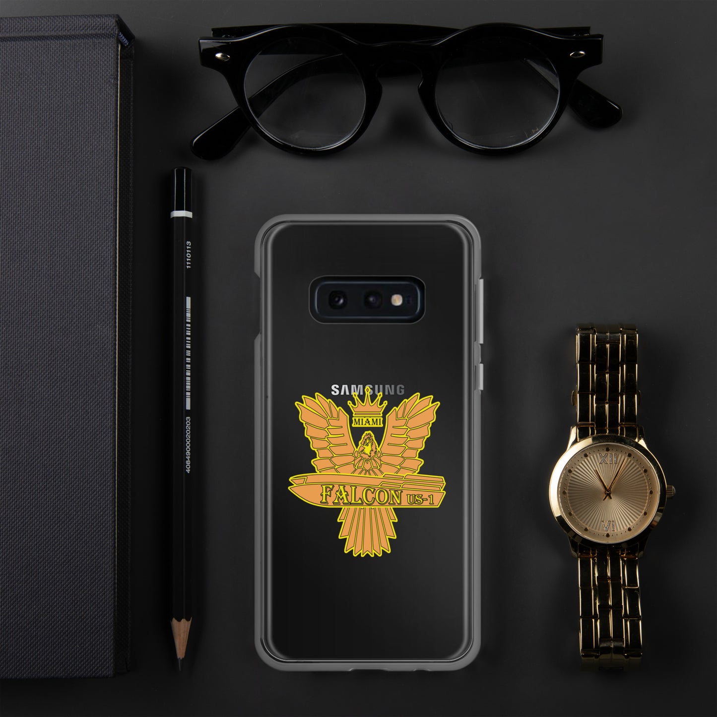 Clear Case for Samsung® - Falcon Gold Logo