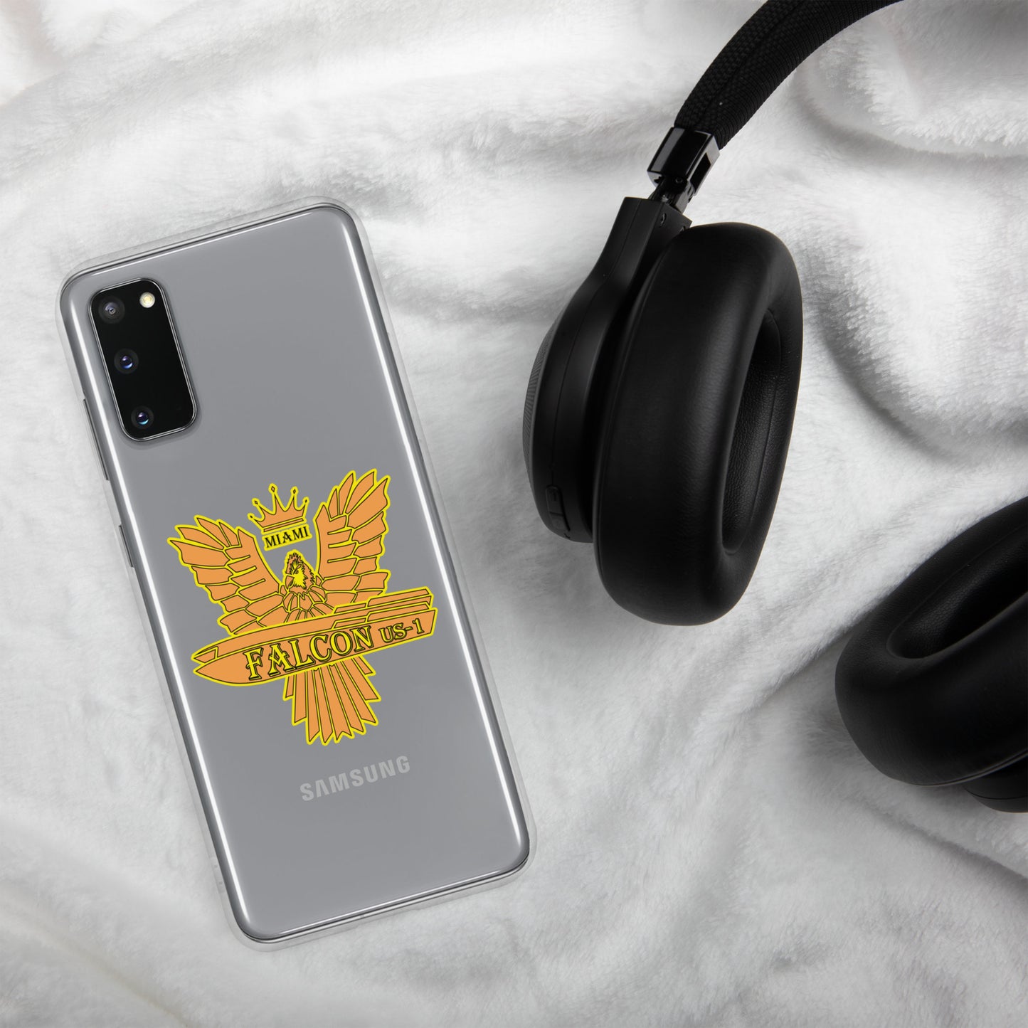 Clear Case for Samsung® - Falcon Gold Logo