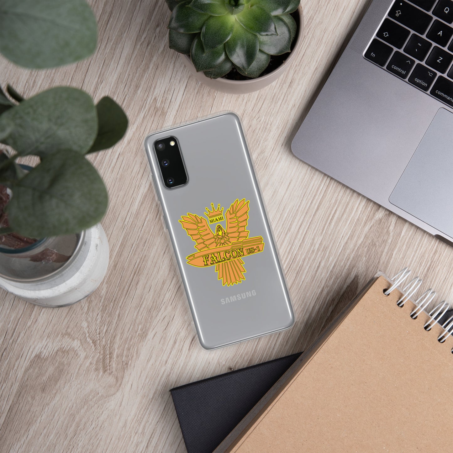 Clear Case for Samsung® - Falcon Gold Logo