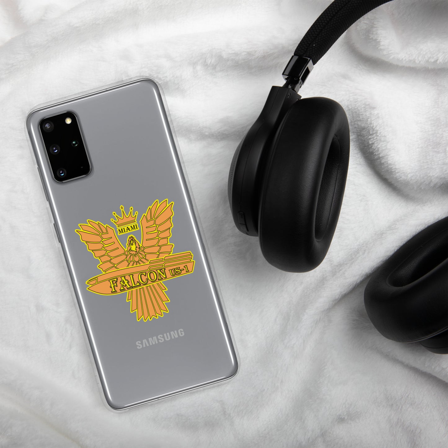 Clear Case for Samsung® - Falcon Gold Logo