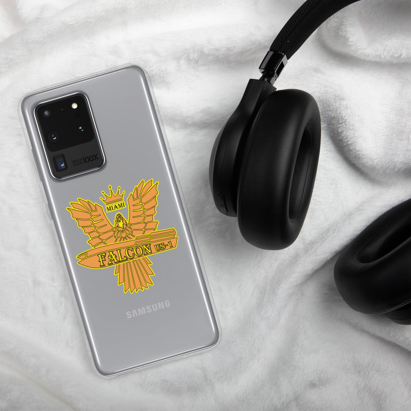 Clear Case for Samsung® - Falcon Gold Logo