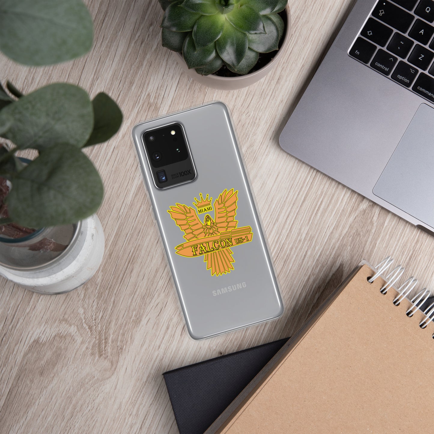 Clear Case for Samsung® - Falcon Gold Logo