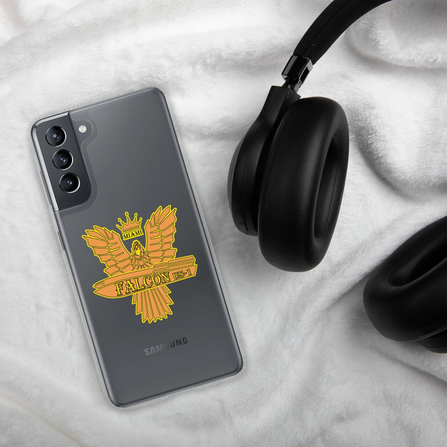 Clear Case for Samsung® - Falcon Gold Logo