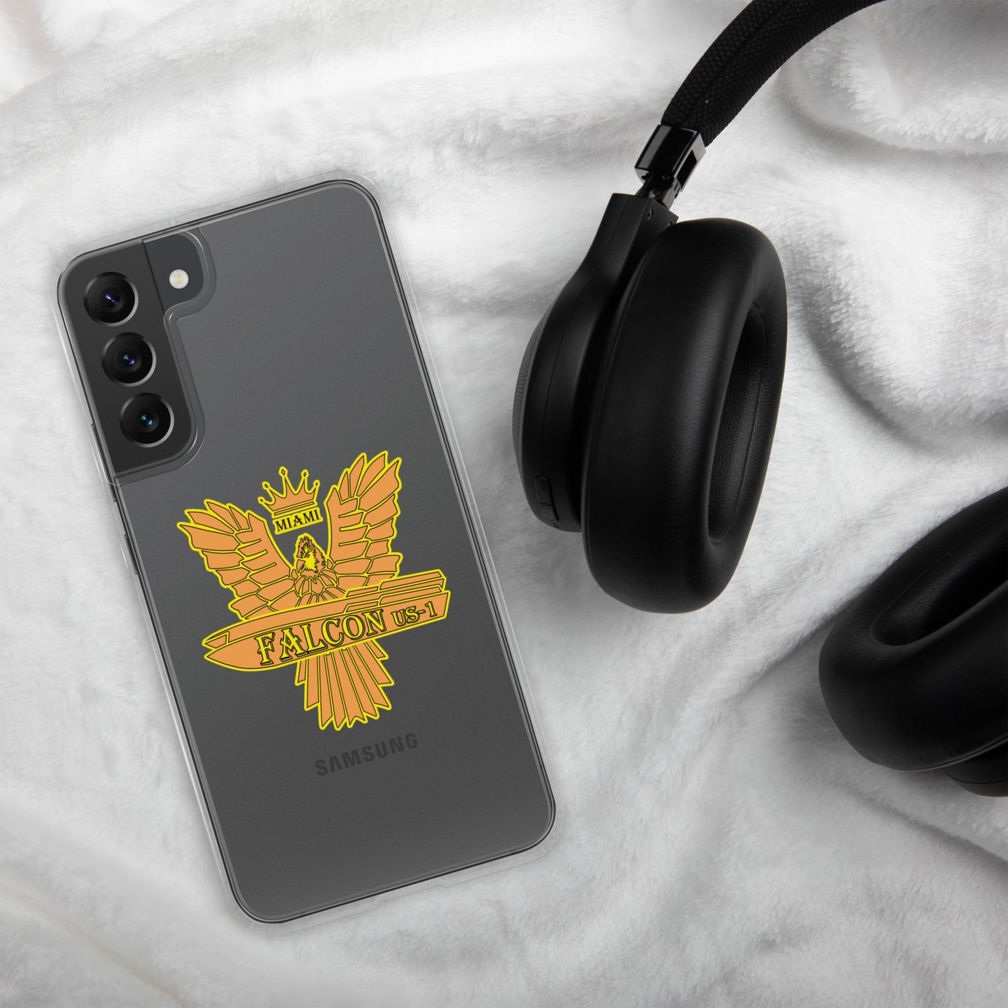 Clear Case for Samsung® - Falcon Gold Logo