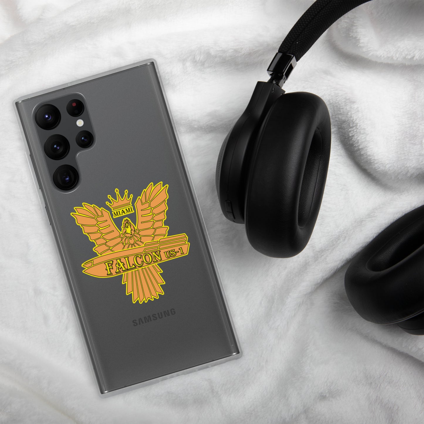 Clear Case for Samsung® - Falcon Gold Logo