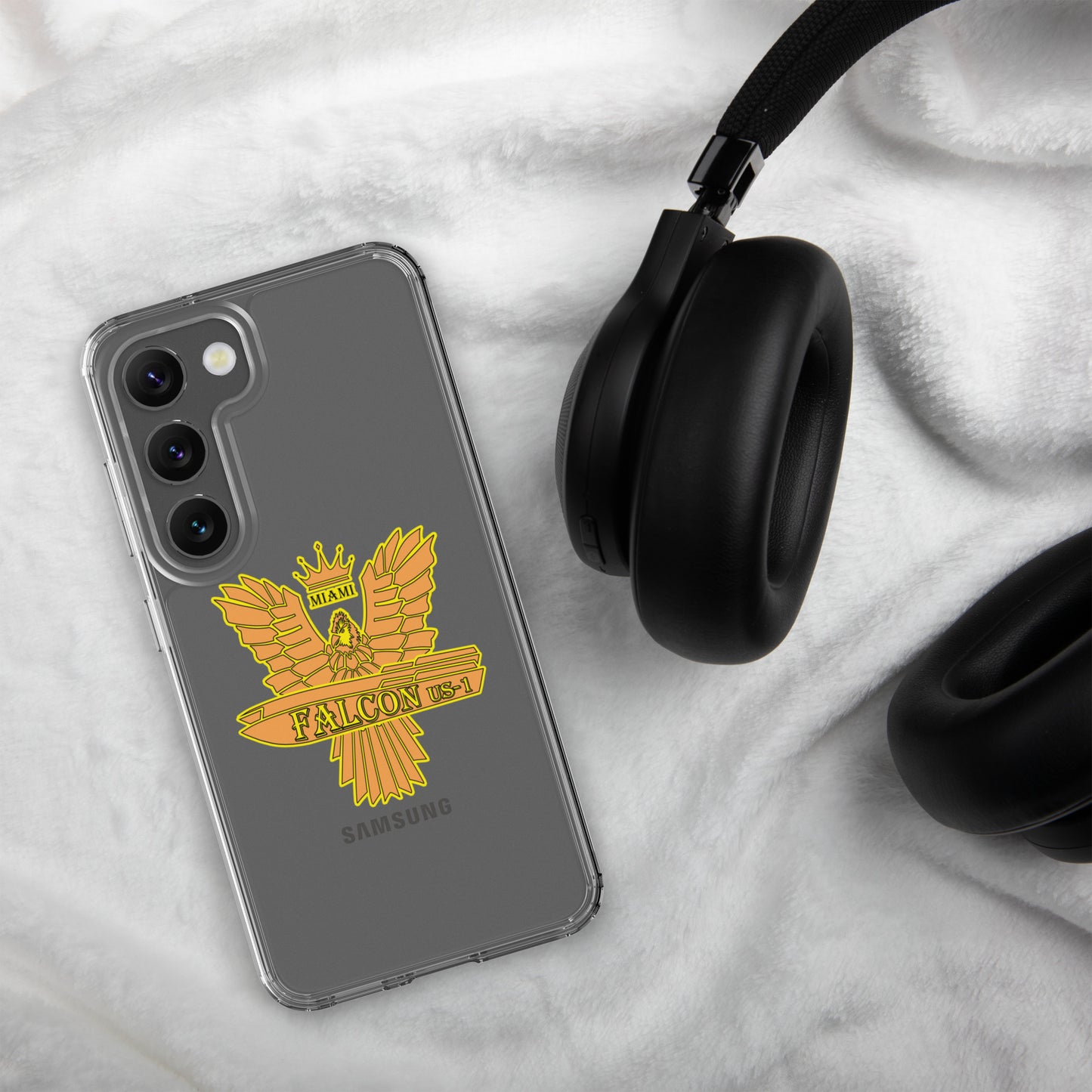 Clear Case for Samsung® - Falcon Gold Logo