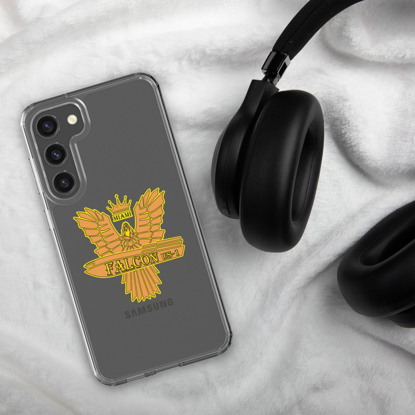 Clear Case for Samsung® - Falcon Gold Logo