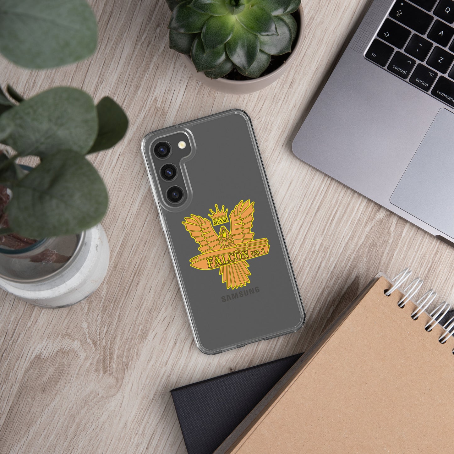Clear Case for Samsung® - Falcon Gold Logo