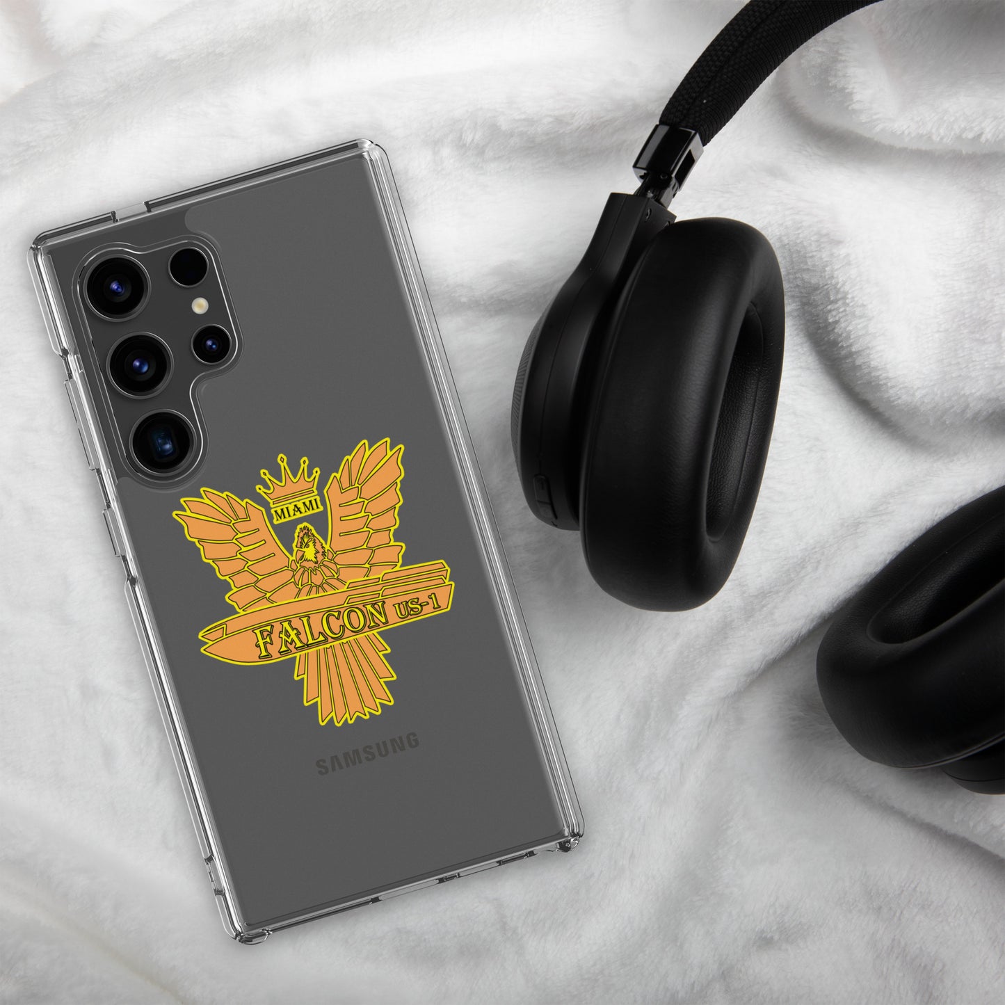 Clear Case for Samsung® - Falcon Gold Logo
