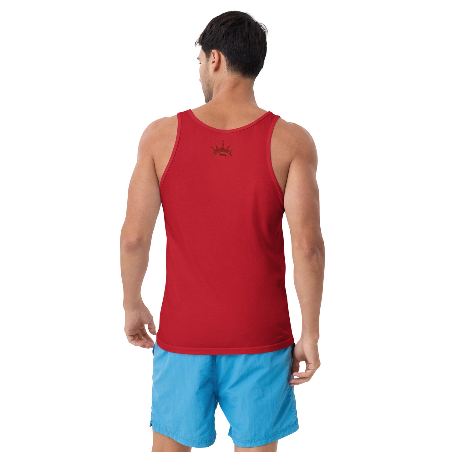 Tank Top- Willy and Tavy Falcon with boat -Kings of Miami