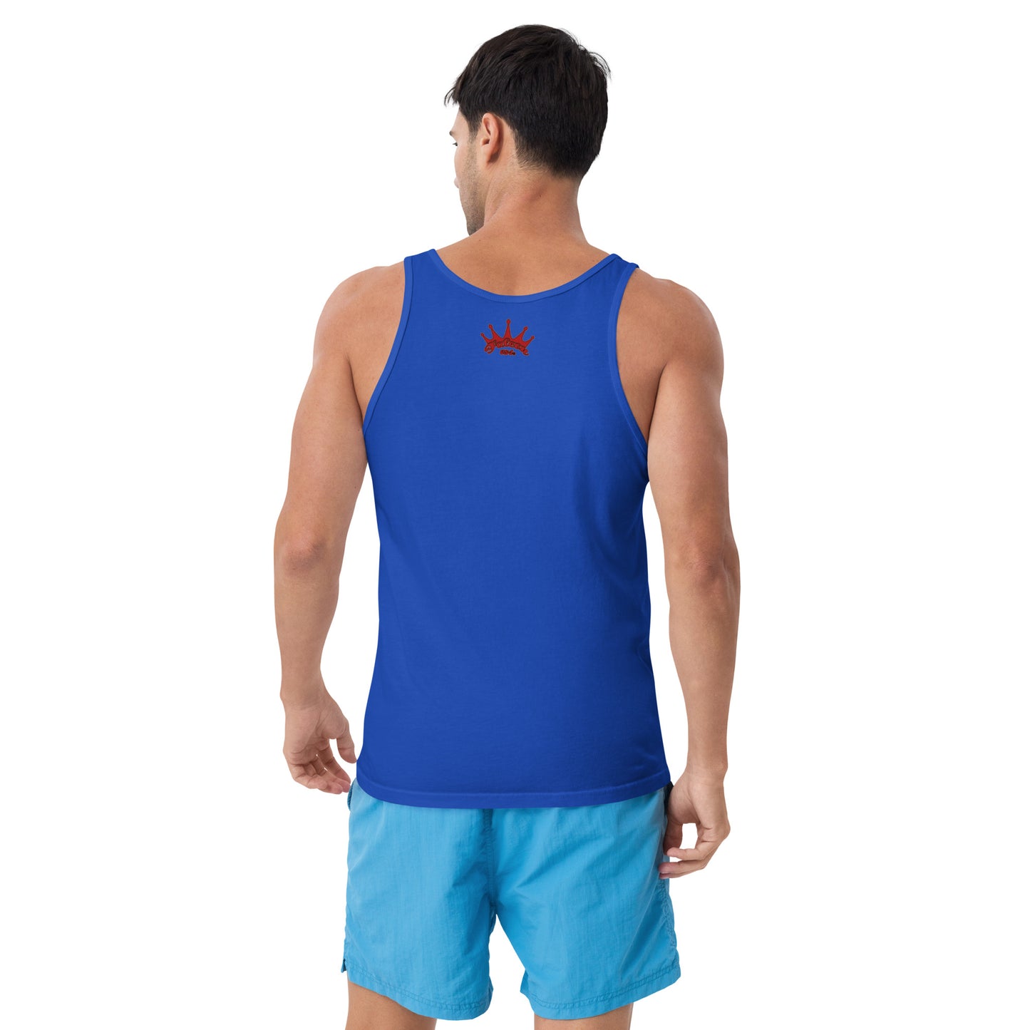 Tank Top- Willy and Tavy Falcon with boat -Kings of Miami