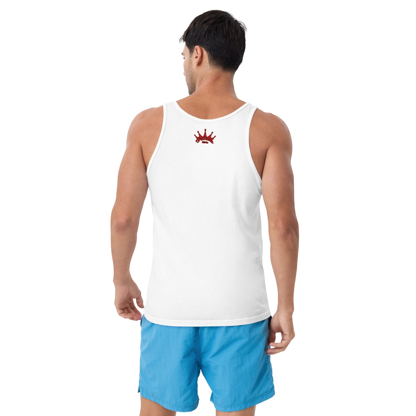 Tank Top- Willy and Tavy Falcon with boat -Kings of Miami