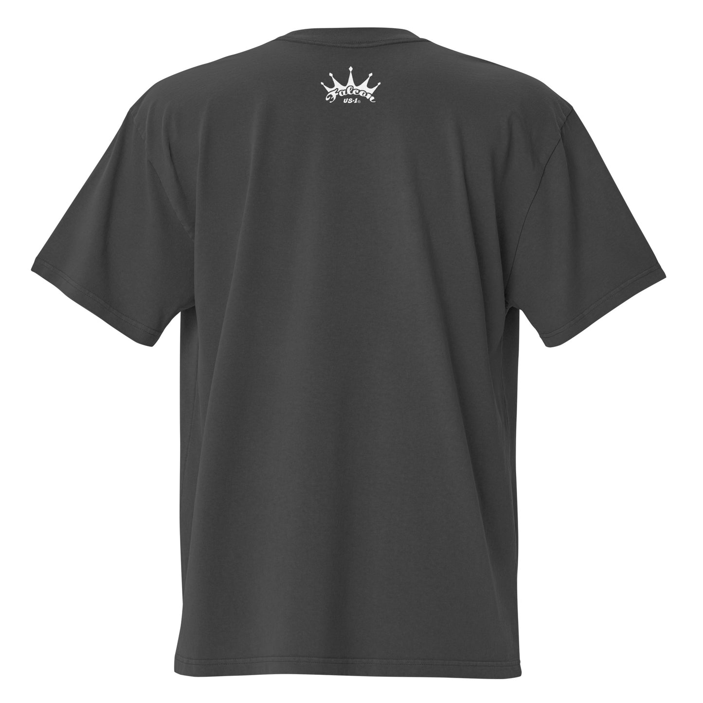 Oversized faded t-shirt - Falcon White Logo