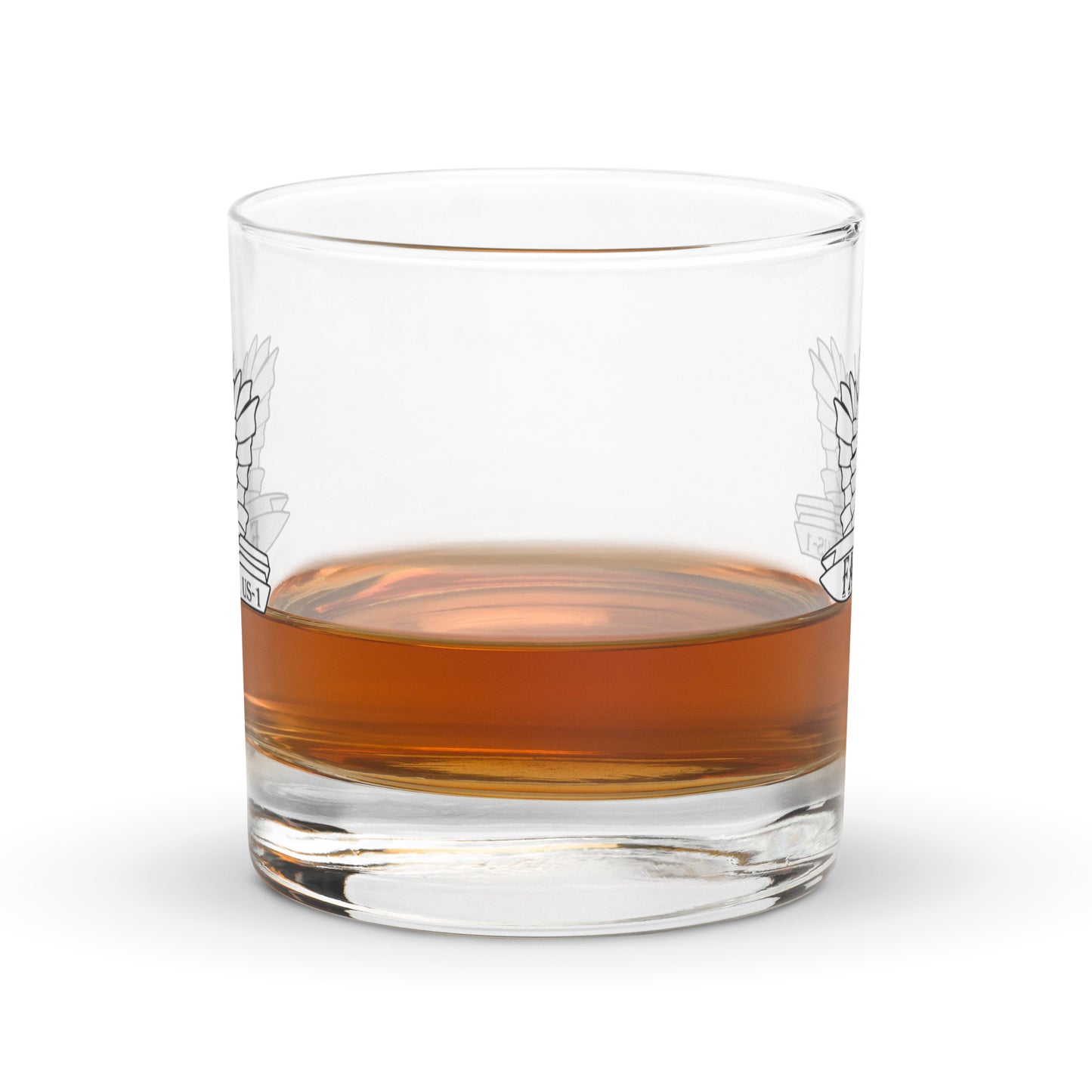 Rocks glass - Falcon US-1 White Logo