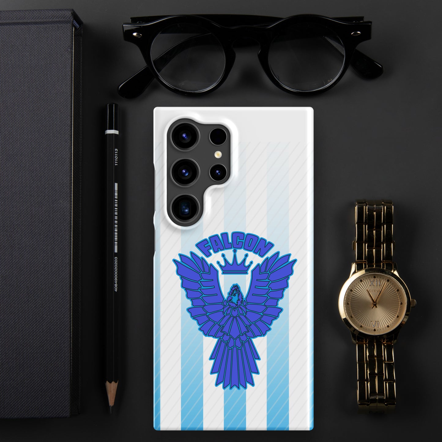 Snap case for Samsung® - Falcon Blue Lines