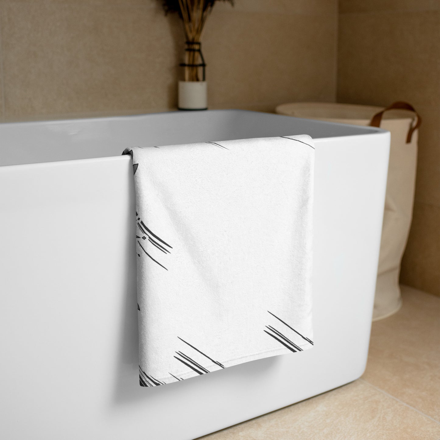 Towel - Gray White Falcon US-1