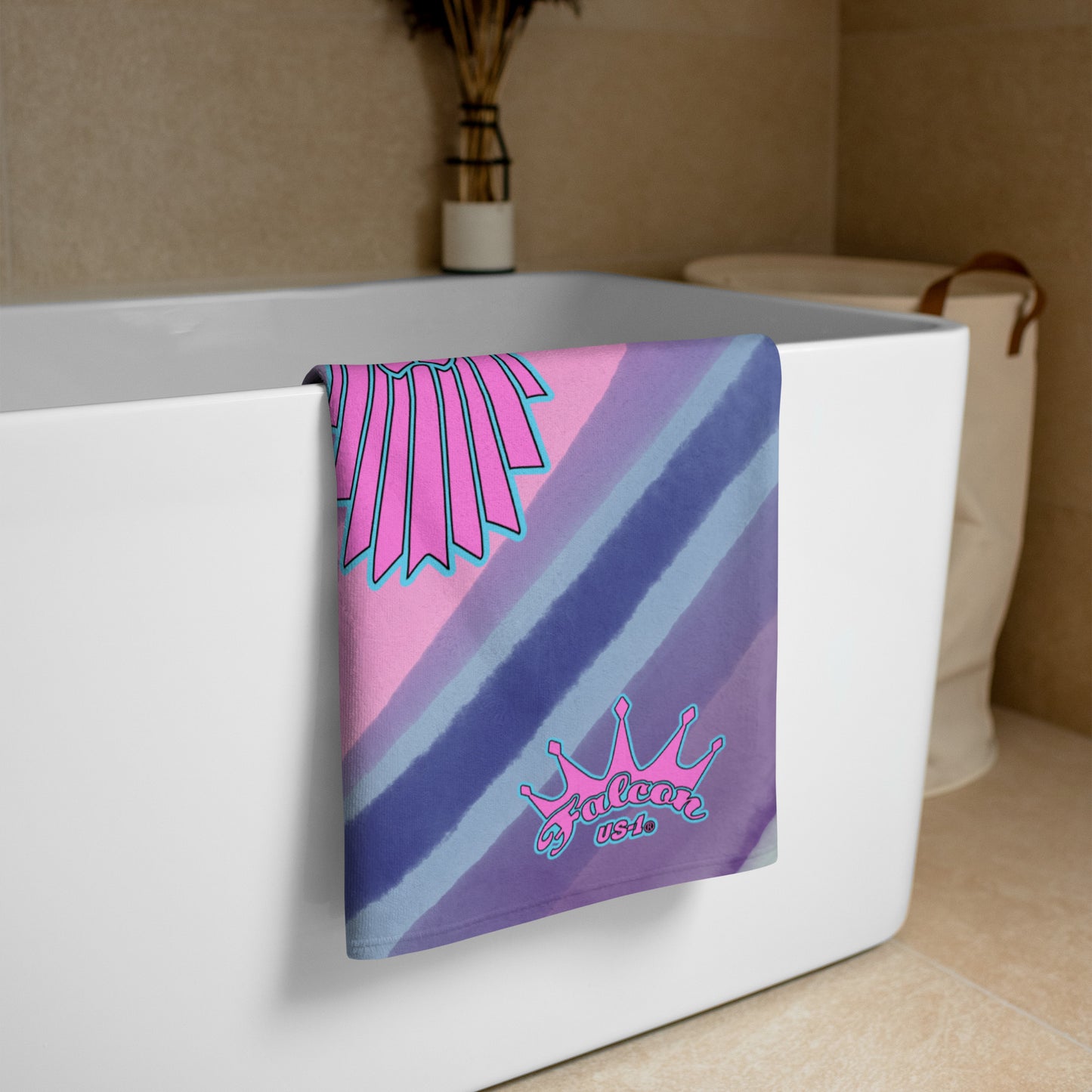 Towel - Retro Pink