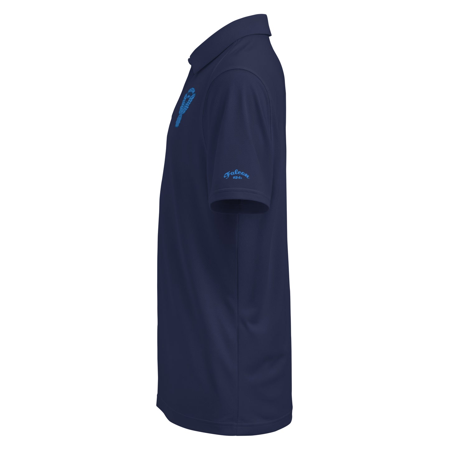 Under Armour® men's polo embroidered Falcon Blue Logo