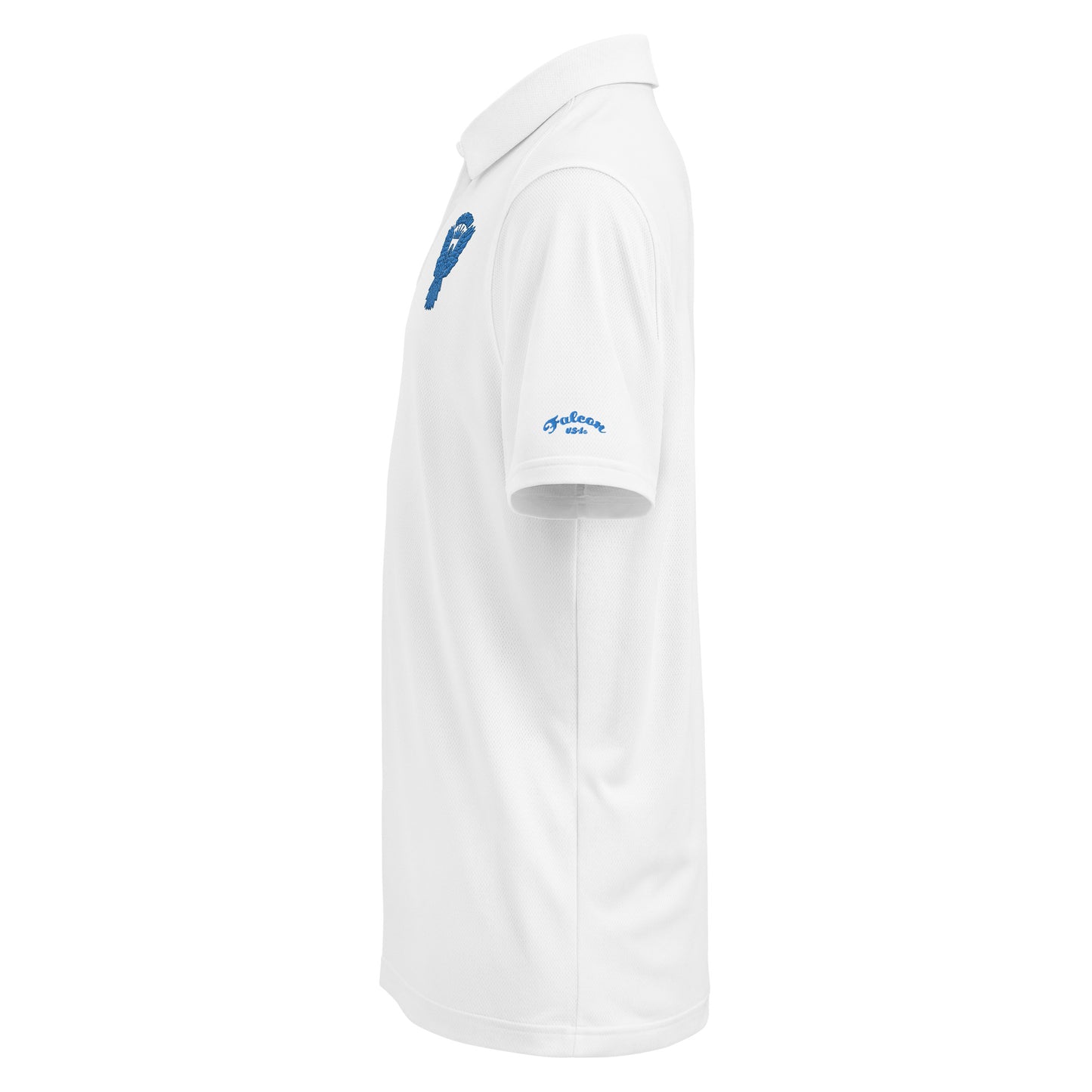 Under Armour® men's polo embroidered Falcon Blue Logo