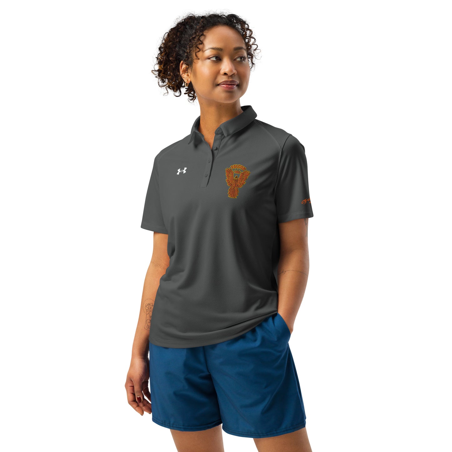 Under Armour® Women's polo embroidered Falcon Gold Logo