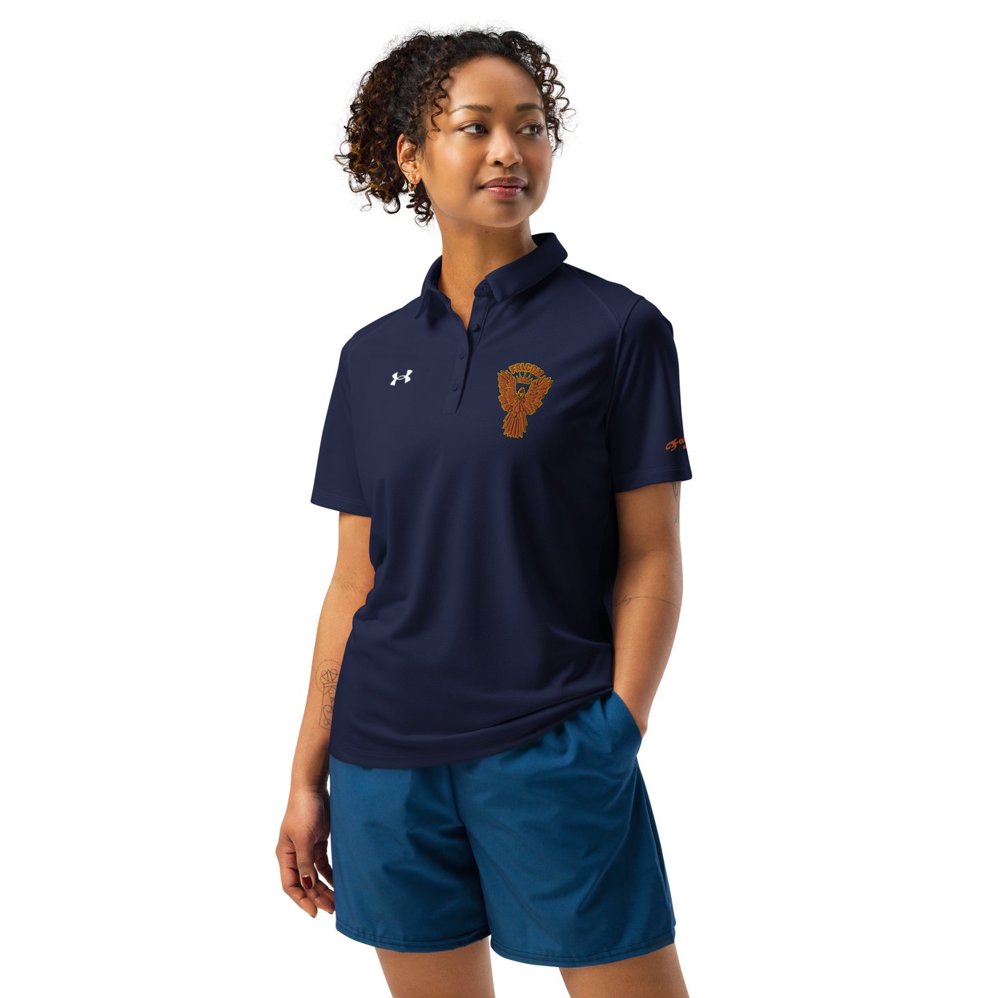 Under Armour® Women's polo embroidered Falcon Gold Logo