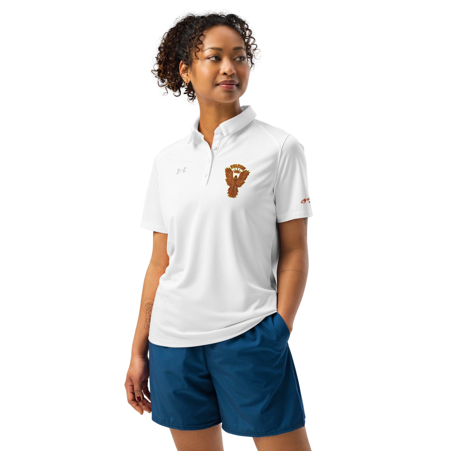 Under Armour® Women's polo embroidered Falcon Gold Logo