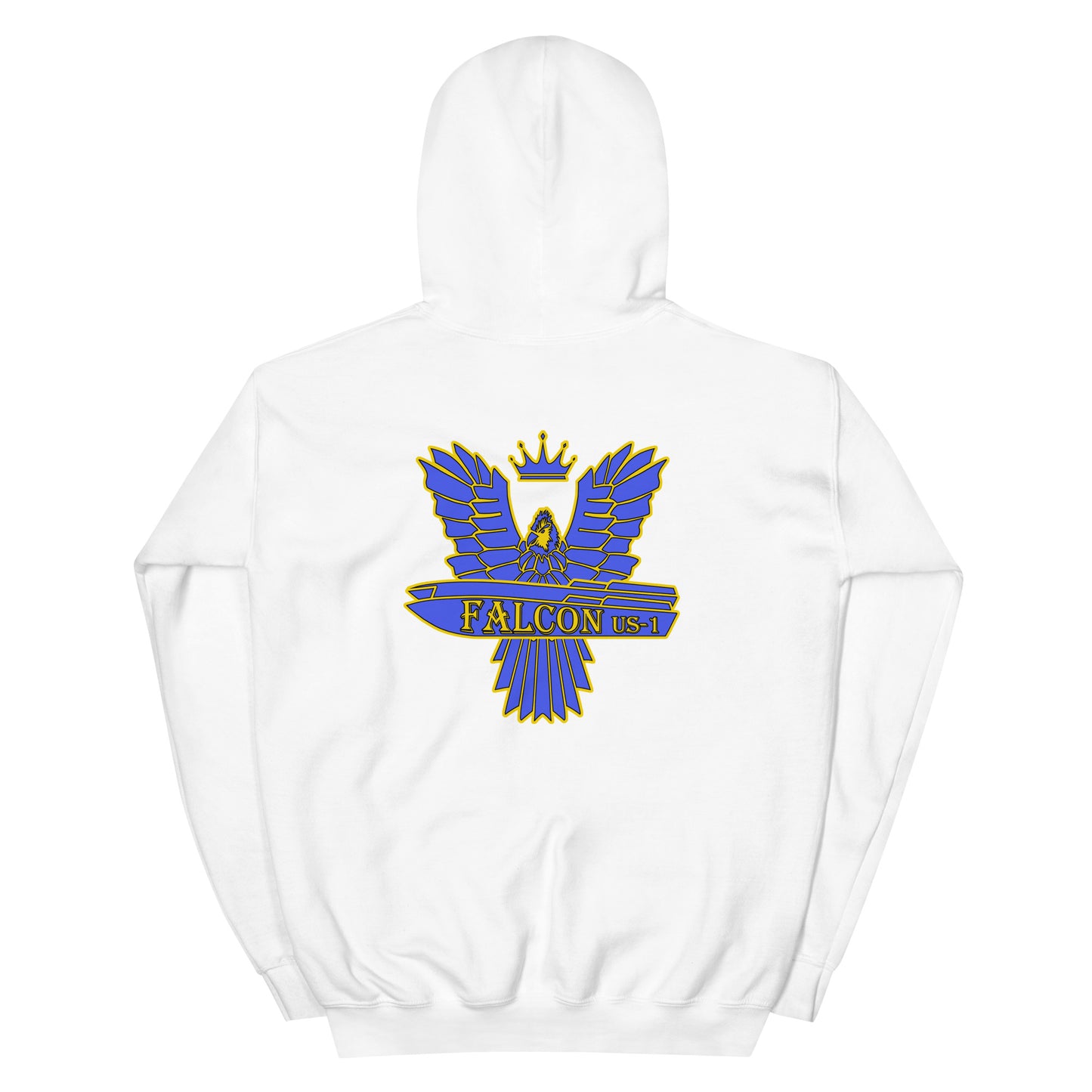 Unisex Hoodie-Blue \gold falcon Logo