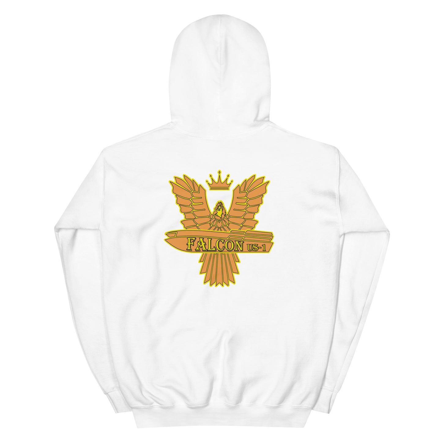 Unisex Hoodie-Gold Falcon US-1 Logo