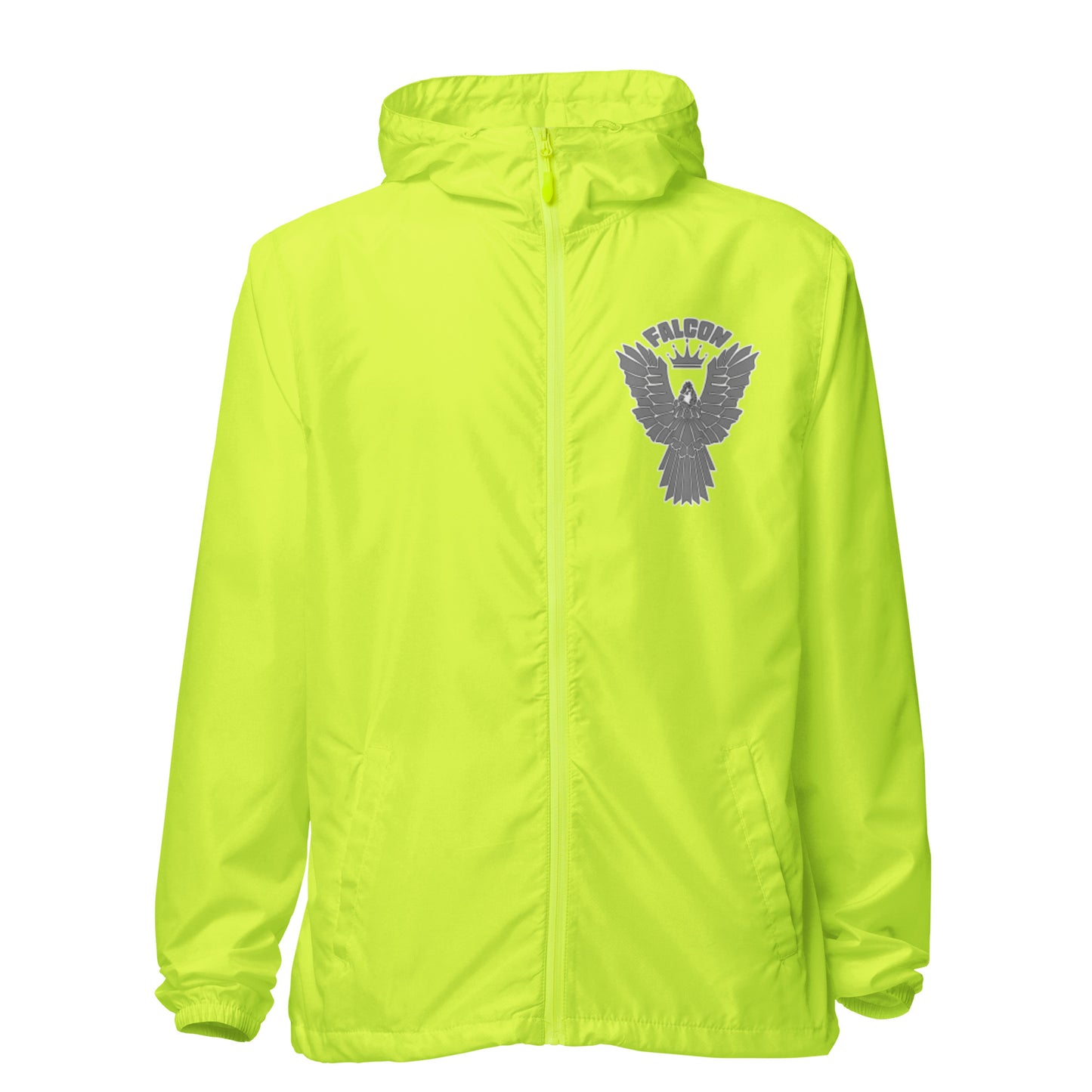 Unisex lightweight zip up windbreaker