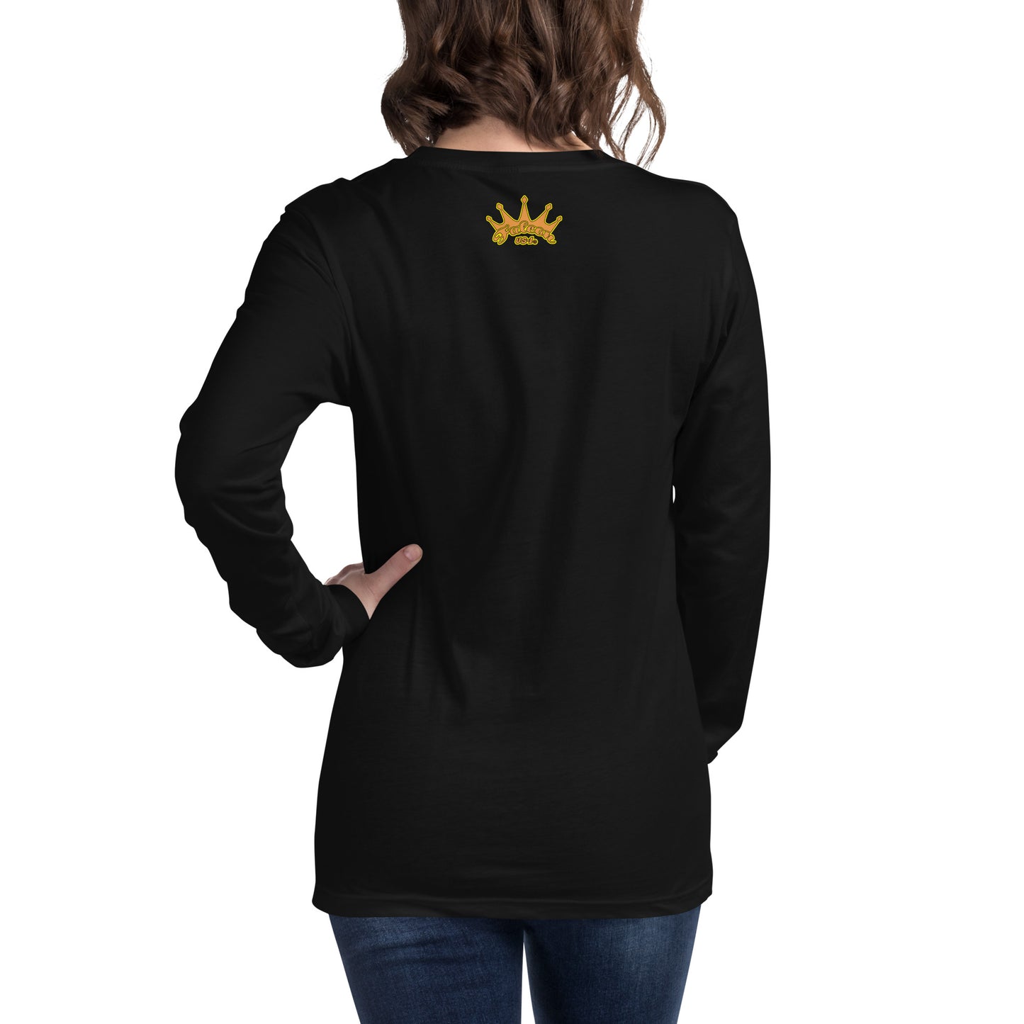 Classic Long Sleeve Tee - Falcon Gold Logo