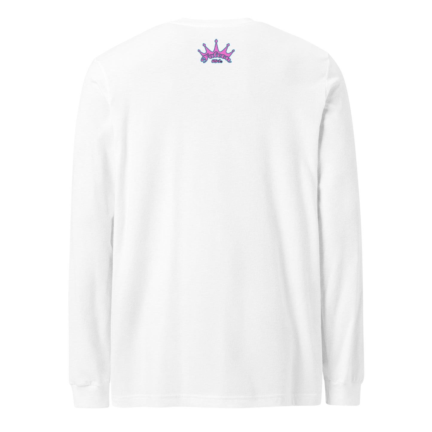 Classic Long Sleeve Tee - Falcon Retro Pink Logo
